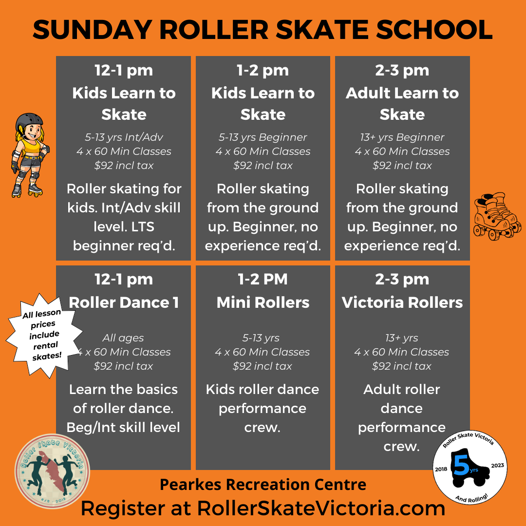Sunday Roller Skate School