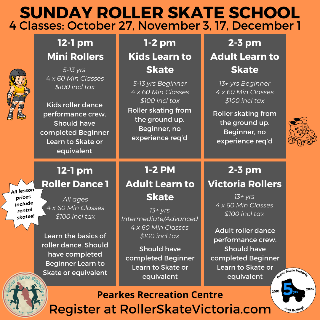 Sunday Roller Skate School