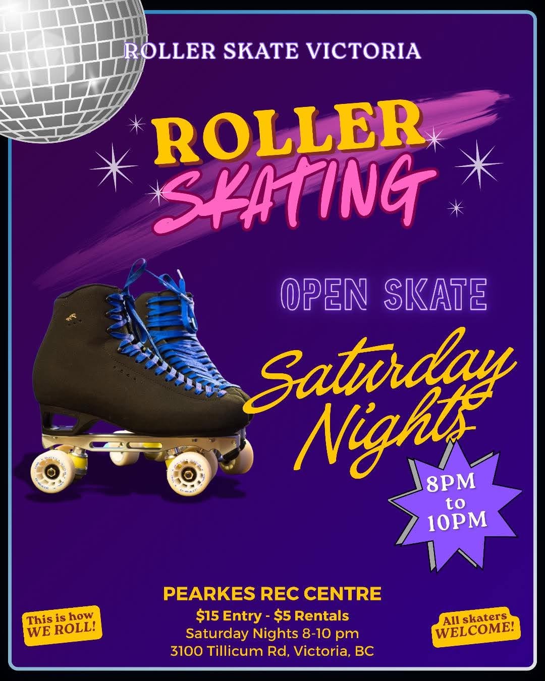 Saturday Open Skate Fall-Spring